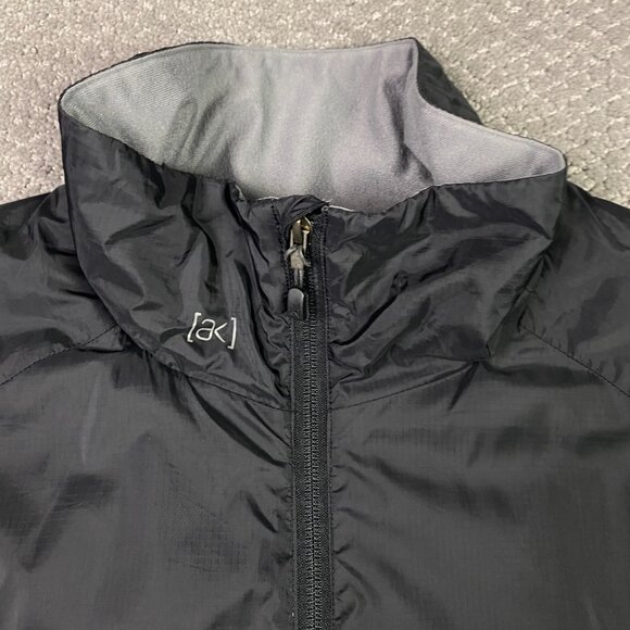 Burton AK Insulator Jacket Windbreaker XL Unisex Black Primaloft Full Zip Nylon - Picture 3 of 16